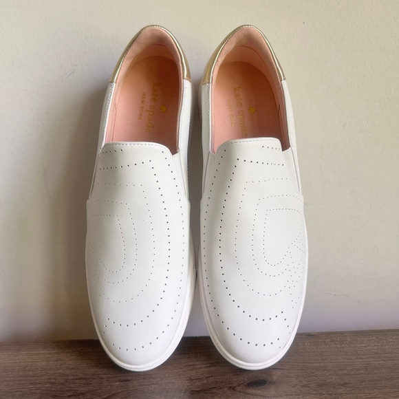 Kate Spade Shoes - Kate Spade NEW Women’s Azores Perforated Leather Slip On Shoe Size 9 #265